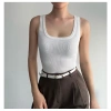 Áo ba lỗ cổ U dài vải thun gân tăm lụa cao cấp A3 - Giá chỉ 67.620₫ kèm quà tặng 2
