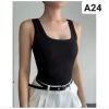 Áo ba lỗ cổ U dài vải thun gân tăm lụa cao cấp A3 - Giá chỉ 67.620₫ kèm quà tặng 4