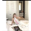 Áo Ba Lỗ Cổ Yếm Nữ Mẫu Mới COCAHOUSE - In Nhiệt, Đệm, Hở Lưng Sexy, Size Có Sẵn, Giá 99.999đ 9