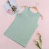 Áo ba lỗ liền mạch lụa lạnh nữ mỏng, cổ tròn, Lụa Sữa mùa hè - Giá chỉ 75.703₫ 8