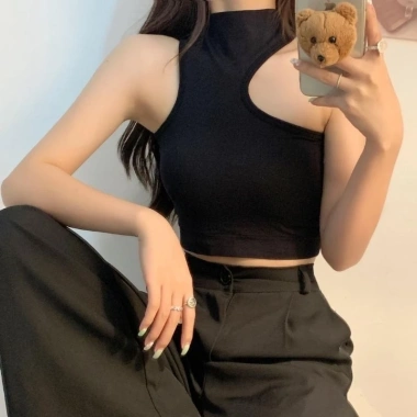 Áo ba lỗ Modern cổ cao khoét nách sâu - Sexy quyến rũ, giảm còn 109.000₫