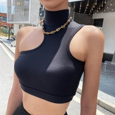 Áo ba lỗ Modern cổ cao khoét nách sâu - Sexy quyến rũ, giảm còn 109.000₫