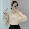 Áo Barong Filipiniana Hiện Đại Voan Ren Xù - Phong Cách Độc Đáo Giá 226.204₫