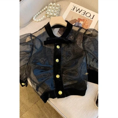 Áo Barong Philippines Organza Bolero Nữ - Thiết Kế Hiện Đại, Giá Giảm 179k 4