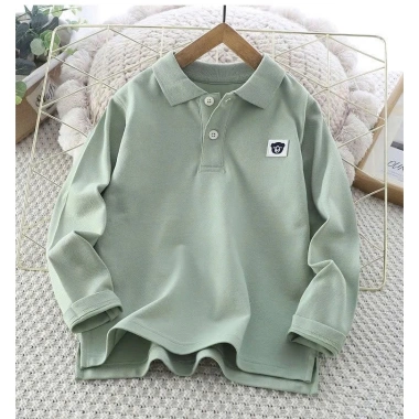 Áo bé trai dài tay set đi chơi, mặc ở nhà, size 14-50kg, áo gấu giảm giá 120k