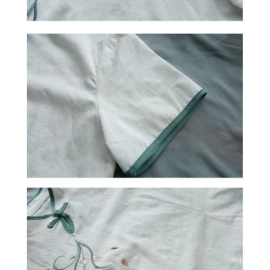 Áo blouse cài nút Trung Quốc, thêu cotton lanh, 210.189₫ - Trang phục châu Á nữ 8 Áo blouse cài nút Trung Quốc, thêu cotton lanh, 210.189₫ - Trang phục châu Á nữ 8