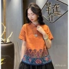 Áo blouse cotton và lanh phong cách châu Á nữ, thêu Barong mùa hè - giá 221.404₫