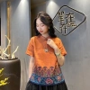 Áo blouse cotton và lanh phong cách châu Á nữ, thêu Barong mùa hè - giá 221.404₫ 7
