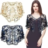 Áo blouse Philippines phụ nữ, sequin hạt, bolero cưới, váy cưới Âu Mỹ, 133.740₫