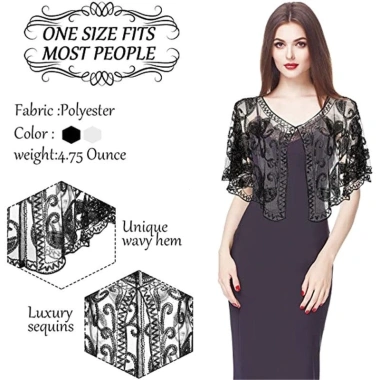 Áo blouse Philippines phụ nữ, sequin hạt, bolero cưới, váy cưới Âu Mỹ, 133.740₫