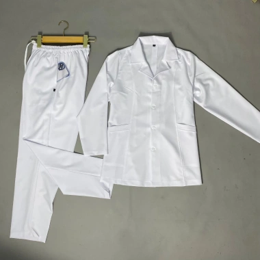 Áo Blouse Y Tế Nam Nữ Cao Cấp - Dáng Ngắn Giá Rẻ 120k 6 Áo Blouse Y Tế Nam Nữ Cao Cấp - Dáng Ngắn Giá Rẻ 120k 6