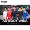 Áo Body Thể Thao WIKA Dài Tay Giữ Nhiệt Co Giãn, Thoải Mái Khi Vận Động – 99.000 Đen Trắng Đỏ