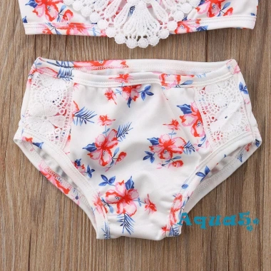 Áo bơi ren phối quần siêu nhẹ đáng yêu cho bé gái giá chỉ 132.408₫