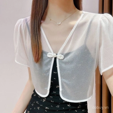Áo Bolero Hiện Đại Kiểu Philippines Thanh Lịch Che Phủ Blouse Trọng Giá 111k