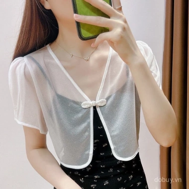 Áo Bolero Hiện Đại Kiểu Philippines Thanh Lịch Che Phủ Blouse Trọng Giá 111k