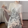 Áo bolero nữ Hàn Quốc tay ngắn màu trắng chiffon - Lý tưởng cho cô dâu, tiệc tối, giá ưu đãi 150.507 VNĐ 8