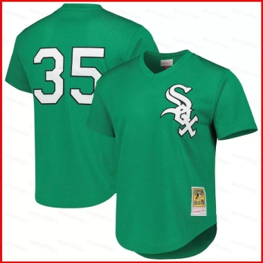 Áo Bóng Chày MLB Chicago Trắng Sox Frank Thomas Unisex Plus Size SB1 – Giá ưu đãi 160.920₫