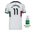 Áo bóng đá đội tuyển Bồ Đào Nha sân khách 2.022-2.023, in Bernardo Silva & Ronaldo - Giá chỉ 157.680 VND 7