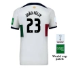 Áo bóng đá đội tuyển Bồ Đào Nha sân khách 2.022-2.023, in Bernardo Silva & Ronaldo - Giá chỉ 157.680 VND 8