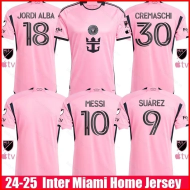 Áo bóng đá Inter Miami BS1 2.024-2.025 Plus Size - Messi, Suarez, Cremaschi, Alba - Giá chỉ 162.000₫