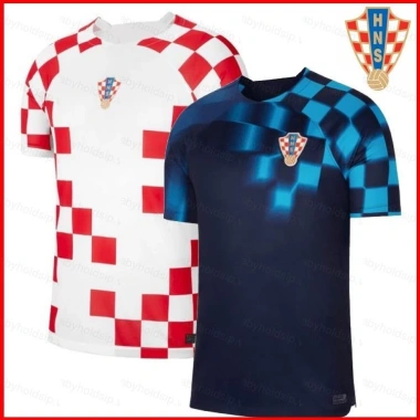 Áo Bóng Đá Jersey Ngắn Tay Croatia 22-23 - Sân Nhà & Khách, Size L, Giá 84.240₫
