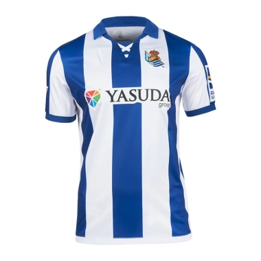 Áo bóng đá Real Sociedad sân nhà 2.024-2.025, size plus, xanh trắng, cho mọi lứa tuổi, giá 184.680₫