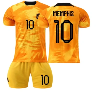 Áo bóng đá sân nhà Memphis & Virgil de Jong – Thiết kế chuẩn, thoáng mát, 398.520₫