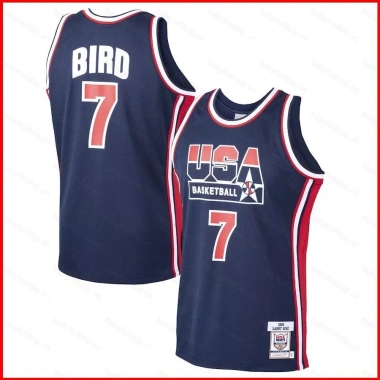 Áo Bóng Rổ Larry Bird 1.992 Dream Team Chính Hãng – Size Trẻ Em & Người Lớn, Giá 163k