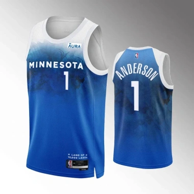 Áo Bóng Rổ Minnesota Timberwolves City 2.024 Unisex - Towns và Edwards 4