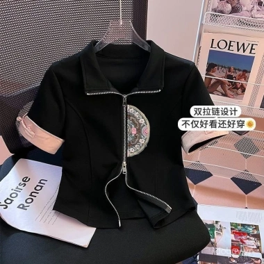 Áo Cardigan Nữ Cổ Đứng Thêu – Phong Cách Trung Quốc Mùa Hè 2.024, Giá 155.659₫