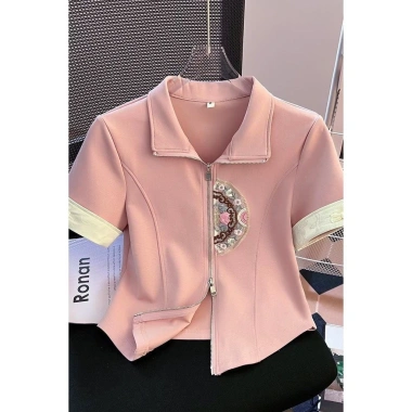 Áo Cardigan Nữ Cổ Đứng Thêu – Phong Cách Trung Quốc Mùa Hè 2.024, Giá 155.659₫