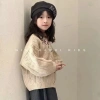 Áo Cardigan Thêu Hoa Nặng Mori – Hàn Quốc, Dệt Kim Trà Sữa Sw, Giá 502.024₫ 4