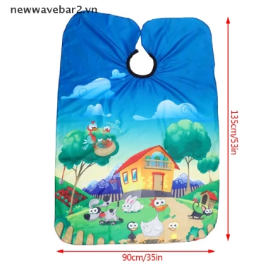 Áo choàng cắt tóc chống thấm nước cho bé siêu mềm an toàn giảm giá 57.090 VND 9 Áo choàng cắt tóc chống thấm nước cho bé siêu mềm an toàn giảm giá 57.090 VND 9
