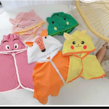Áo choàng chống cho bé trai, bé gái 6-18kg - Siêu mềm, giá chỉ 38.500 VND 2