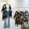 Áo Choàng Nữ Hai Mặt Mùa Đông Ấm Áp Như Chăn Dày Cashmere Cao Cấp – 242.136₫ 9