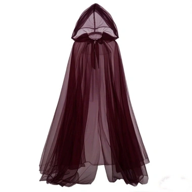 Áo choàng Scarlet Witch + mũ lưỡi trai Halloween - Vải cosplay, giảm còn 108k 7