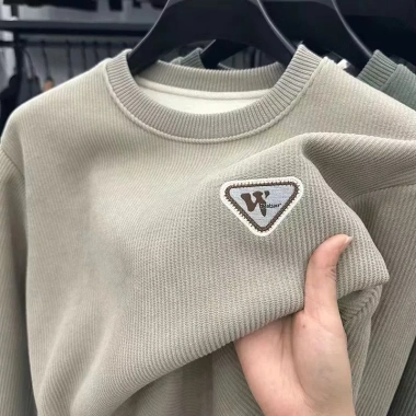 Áo Chui Đầu Cổ Tròn Tay Dài Fleece Nam Mùa Thu Đông Giá Ưu Đãi 384.912₫