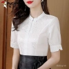 Áo chui đầu phong cách dân tộc Trung Hoa tay ngắn, nút trước mùa hè - Giá 340k