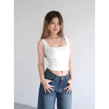 Áo cổ vuông hai lớp đường may xịn, có mút & không mút – Giá 84.000₫ giảm từ 104.160₫