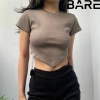 Áo Croptop Sát Nách Cổ Cao Nữ Giá Chỉ 49k - Đẹp, Thoáng Mát, Phù Hợp Mùa Hè 2