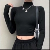 Áo Croptop Sát Nách Cổ Cao Nữ Giá Chỉ 49k - Đẹp, Thoáng Mát, Phù Hợp Mùa Hè 5