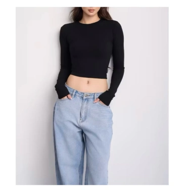 Áo croptop tay dài bigsize cao cấp - Giá 94.860₫, mua 2 tặng dây chuyền 10