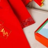 Áo Dài Cách Tân Bé Trai Tết - Hoạ Tiết Hạc Phúc Lộc Thọ Đỏ Vàng - Giảm 52.560đ 8