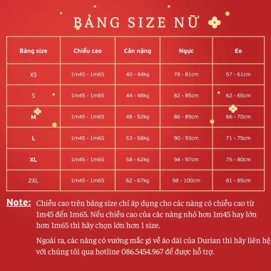 Áo Dài Cưới Đỏ Kết Song Hỷ cho Cô Dâu - Tay Dài, Phom Truyền Thống Durian AC014 Giá 729k 7