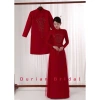 Áo Dài Cưới Đỏ Kết Song Hỷ cho Cô Dâu - Tay Dài, Phom Truyền Thống Durian AC014 Giá 729k 8