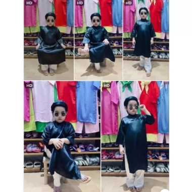 Áo Dài Thầy Đồ và Khăn Xếp Siêu Dễ Thương Cho Bé Mầm Non Size 10-55kg Giảm Giá 2 Áo Dài Thầy Đồ và Khăn Xếp Siêu Dễ Thương Cho Bé Mầm Non Size 10-55kg Giảm Giá 2