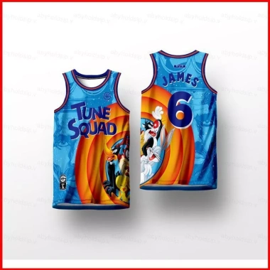 Áo đấu NBA LeBron James Tune Squad - Áo thể thao đa size, giảm giá 22% chỉ 162k