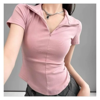 Áo dây kéo thờ trang cao cấp lai cong đẹp tôn - V1,V2,V3 - Size lớn, giảm còn 193.000₫