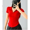 Áo dây kéo thờ trang cao cấp lai cong đẹp tôn - V1,V2,V3 - Size lớn, giảm còn 193.000₫ 10