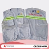 Áo gile bảo hộ kỹ sư công trình - Lưới nhẹ, chịu va đập, giá 105.000đ giảm 19%